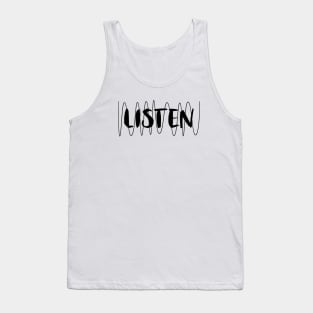 LISTEN Tank Top